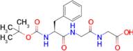 (Tert-butoxycarbonyl)-L-phenylalanylglycylglycine