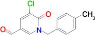 5-Chloro-1-(4-methylbenzyl)-6-oxo-1,6-dihydropyridine-3-carbaldehyde