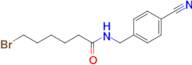 6-Bromo-N-(4-cyanobenzyl)hexanamide