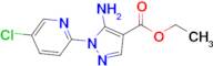 Ethyl 5-amino-1-(5-chloropyridin-2-yl)-1H-pyrazole-4-carboxylate