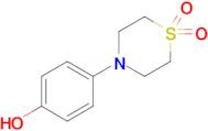 4-(4-Hydroxyphenyl)thiomorpholine 1,1-dioxide