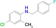 4-Chloro-N-(4-fluorobenzyl)-2-methylaniline
