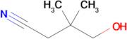 4-Hydroxy-3,3-dimethylbutanenitrile