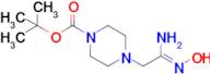 tert-butyl 4-[(N'-hydroxycarbamimidoyl)methyl]piperazine-1-carboxylate