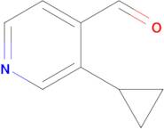 3-Cyclopropylisonicotinaldehyde