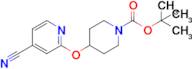 Tert-butyl 4-((4-cyanopyridin-2-yl)oxy)piperidine-1-carboxylate