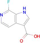 7-Fluoro-1H-pyrrolo[2,3-c]pyridine-3-carboxylic acid