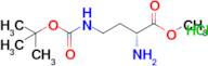 Methyl (R)-2-amino-4-((tert-butoxycarbonyl)amino)butanoate hydrochloride