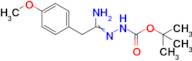 N'-[1-amino-2-(4-methoxyphenyl)ethylidene](tert-butoxy)carbohydrazide