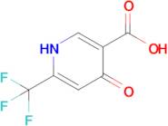 4-oxo-6-(trifluoromethyl)-1,4-dihydropyridine-3-carboxylic acid