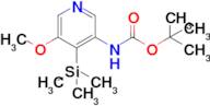 Tert-butyl (5-methoxy-4-(trimethylsilyl)pyridin-3-yl)carbamate