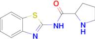 N-(benzo[d]thiazol-2-yl)pyrrolidine-2-carboxamide