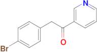 2-(4-Bromophenyl)-1-(pyridin-3-yl)ethan-1-one