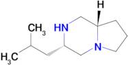 (3S,8aS)-3-isobutyloctahydropyrrolo[1,2-a]pyrazine