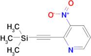 3-Nitro-2-((trimethylsilyl)ethynyl)pyridine