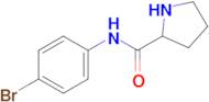 N-(4-bromophenyl)pyrrolidine-2-carboxamide