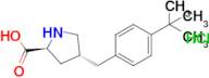 (2S,4R)-4-(4-(tert-butyl)benzyl)pyrrolidine-2-carboxylic acid hydrochloride