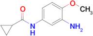 N-(3-amino-4-methoxyphenyl)cyclopropanecarboxamide