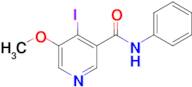 4-Iodo-5-methoxy-N-phenylnicotinamide