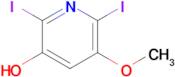 2,6-Diiodo-5-methoxypyridin-3-ol