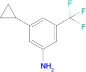 3-Cyclopropyl-5-(trifluoromethyl)aniline