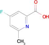 4-Fluoro-6-methylpicolinic acid