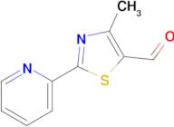 4-Methyl-2-(pyridin-2-yl)thiazole-5-carbaldehyde