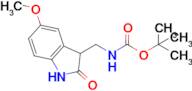 Tert-butyl ((5-methoxy-2-oxoindolin-3-yl)methyl)carbamate