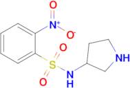 2-Nitro-N-(pyrrolidin-3-yl)benzenesulfonamide