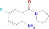 (2-Amino-5-fluorophenyl)(pyrrolidin-1-yl)methanone