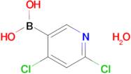 (4,6-Dichloropyridin-3-yl)boronic acid hydrate