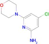 4-Chloro-6-morpholinopyridin-2-amine