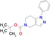 Tert-butyl 1-phenyl-1,4,6,7-tetrahydro-5H-pyrazolo[4,3-c]pyridine-5-carboxylate