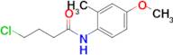 4-Chloro-N-(4-methoxy-2-methylphenyl)butanamide