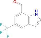 5-(Trifluoromethyl)-1H-indole-7-carbaldehyde