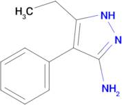 5-Ethyl-4-phenyl-1H-pyrazol-3-amine