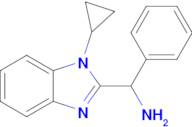 (1-Cyclopropyl-1H-benzo[d]imidazol-2-yl)(phenyl)methanamine
