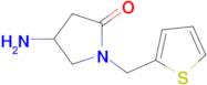 4-Amino-1-(thiophen-2-ylmethyl)pyrrolidin-2-one