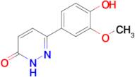 6-(4-hydroxy-3-methoxyphenyl)-2,3-dihydropyridazin-3-one