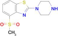 4-(Methylsulfonyl)-2-(piperazin-1-yl)benzo[d]thiazole