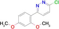 3-Chloro-6-(2,4-dimethoxyphenyl)pyridazine