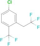 4-Chloro-2-(2,2,2-trifluoroethyl)-1-(trifluoromethyl)benzene