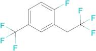 1-Fluoro-2-(2,2,2-trifluoroethyl)-4-(trifluoromethyl)benzene