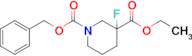 1-Benzyl 3-ethyl 3-fluoropiperidine-1,3-dicarboxylate