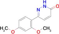 6-(2,4-dimethoxyphenyl)-2,3-dihydropyridazin-3-one