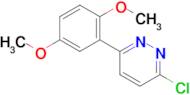 3-Chloro-6-(2,5-dimethoxyphenyl)pyridazine