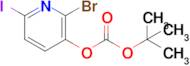 2-Bromo-6-iodopyridin-3-yl tert-butyl carbonate