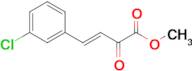 Methyl (E)-4-(3-chlorophenyl)-2-oxobut-3-enoate