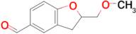 2-(Methoxymethyl)-2,3-dihydrobenzofuran-5-carbaldehyde