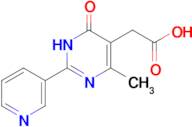 2-[4-methyl-6-oxo-2-(pyridin-3-yl)-1,6-dihydropyrimidin-5-yl]acetic acid